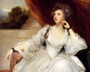 Portrait Of Mrs. Stanhope - 乔舒亚·雷诺兹